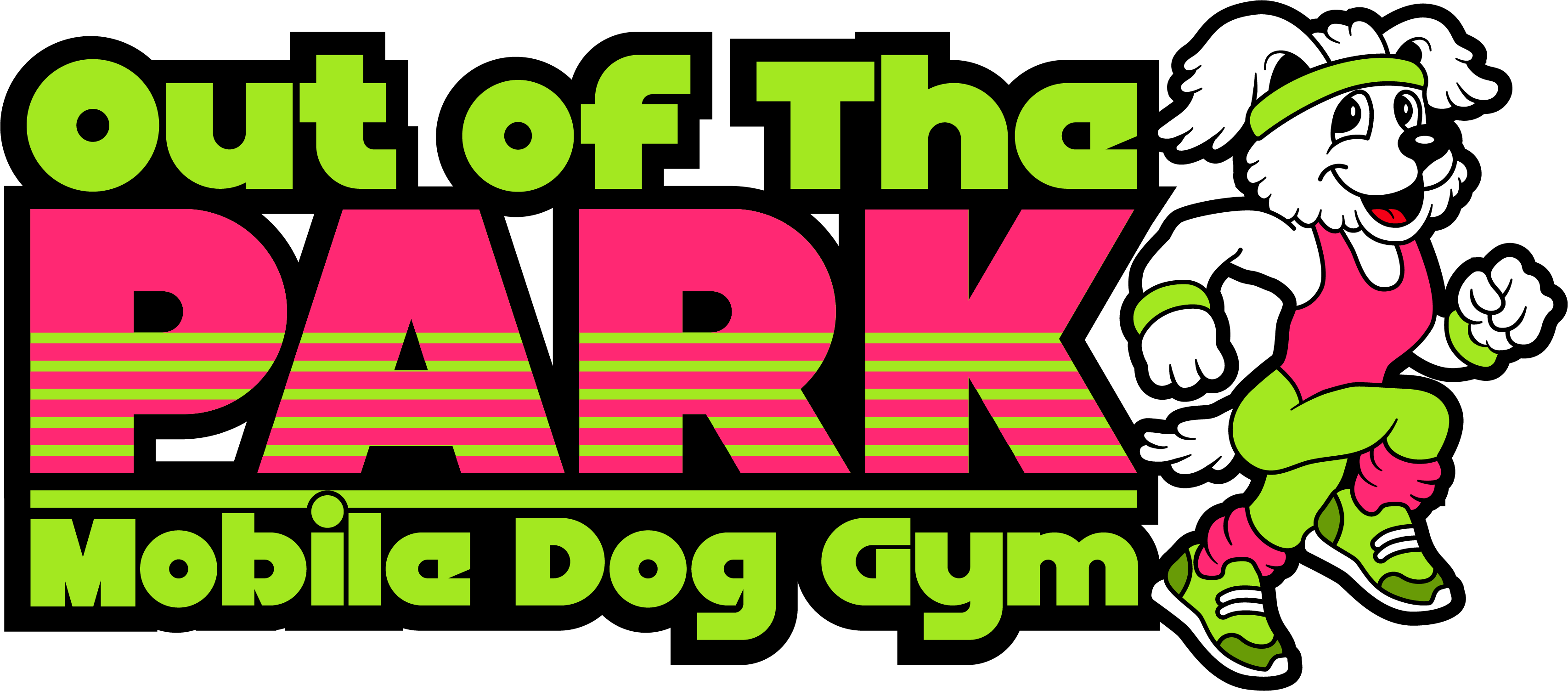 Out of the Park Mobile Dog Gym logo